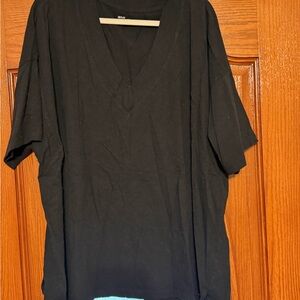 Aerie Black V-Neck women’s xxl black tee